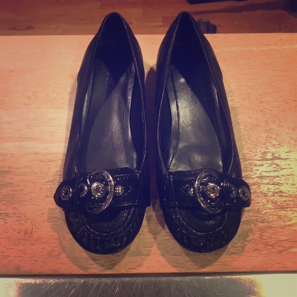 BCBG Black Flats